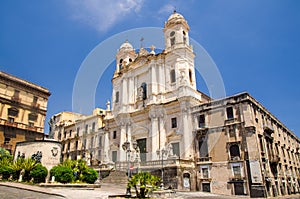 St. Francis of Assisi Immaculate church, Catania, Sicily, Italy